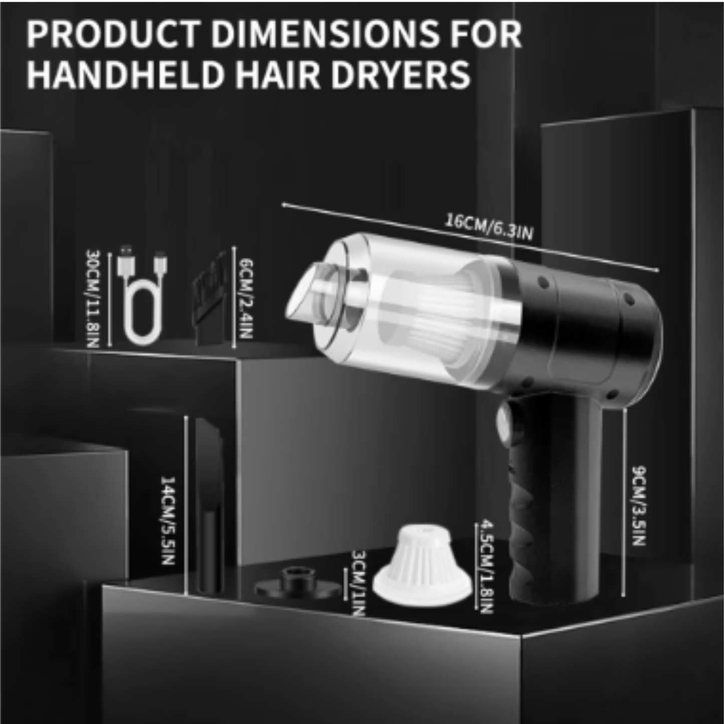 Colector de polvo inalámbrico